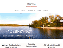 Tablet Screenshot of debrzyno.com.pl